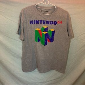 Nintendo 64 Genuine Grey Tshirt